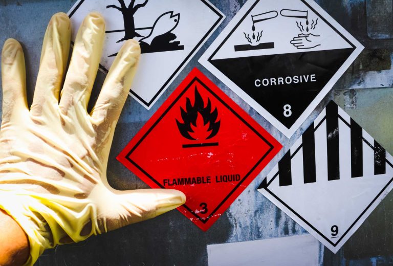 hazmat sign