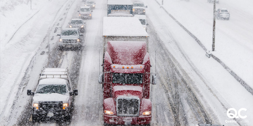 truck drivers on the road