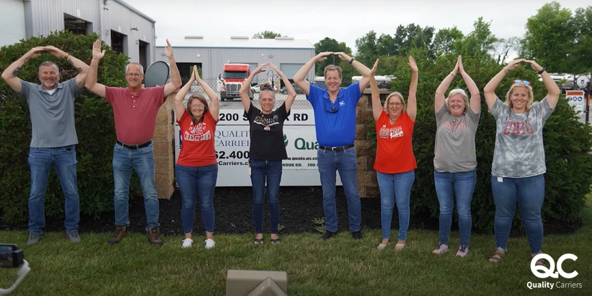 Quality Carriers' team in Delaware, Ohio